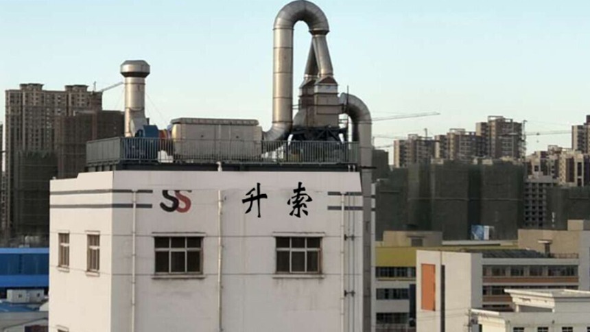 山東某飼料廢氣除臭工程